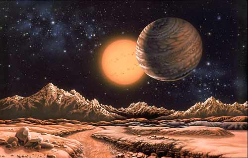 Fiktion eines Exoplaneten